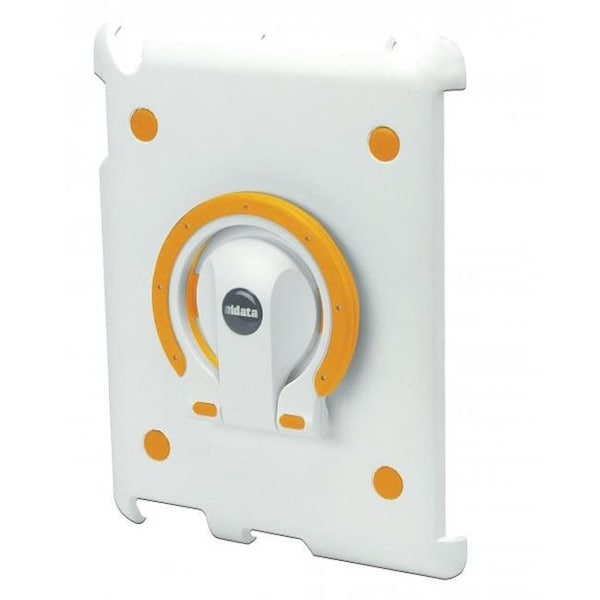 Aidata Corp Co Ltd Aidata USA ISP202WO Stand for iPad 2 - White/Orange ISP202WO - main